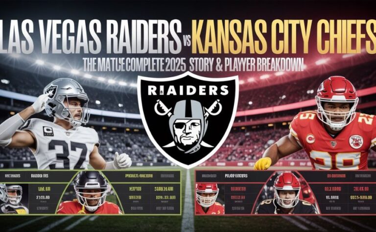 Las Vegas Raiders vs Kansas City Chiefs Match Player Stats: Two Very Different Games, One Wild Season