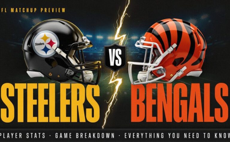 Pittsburgh Steelers vs Bengals Match Player Stats: The Full Player Stats Story