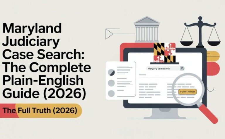Understanding the Maryland Judiciary Case Search: Your Guide to Maryland's Public Court Records