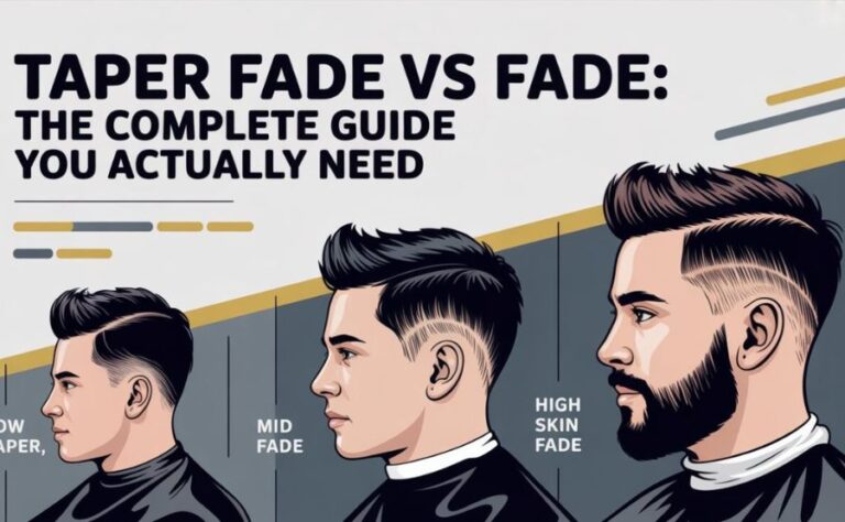 Taper Fade vs Fade: What's Actually Different?