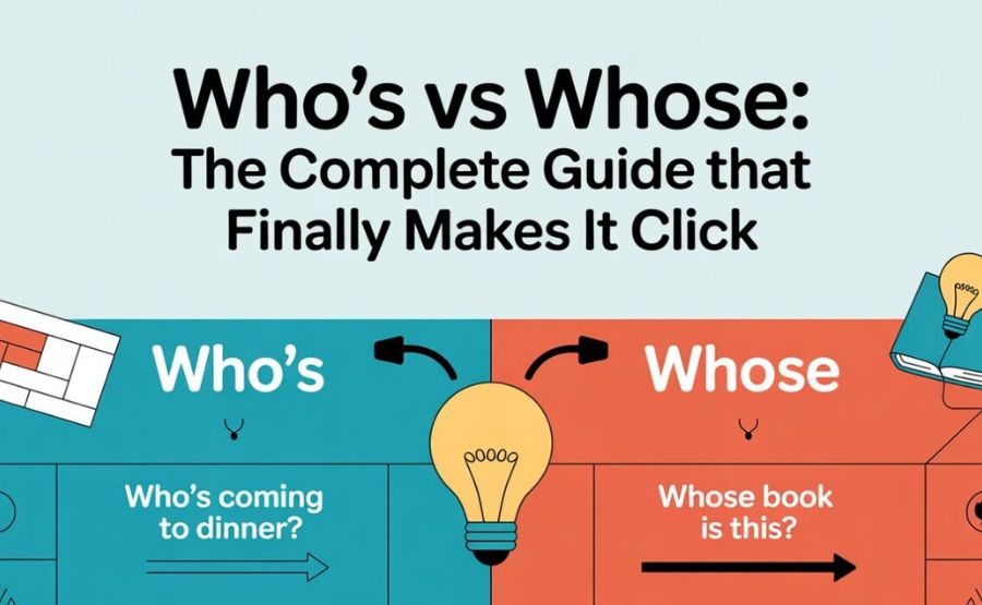 Who's vs Whose: The Complete, Honest Guide to Getting It Right Every Time