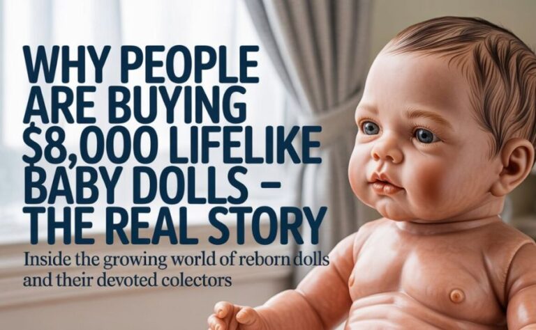 Why People Are Buying $8,000 Lifelike Baby Dolls