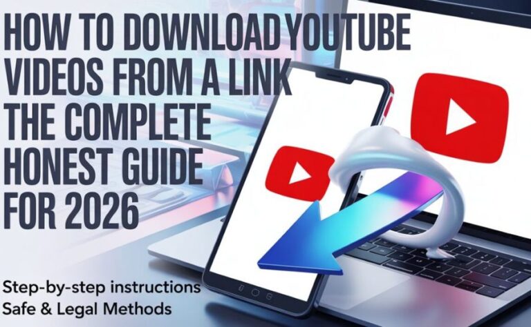 How to Download YouTube Videos from a Link: The Complete, Honest Guide for 2026