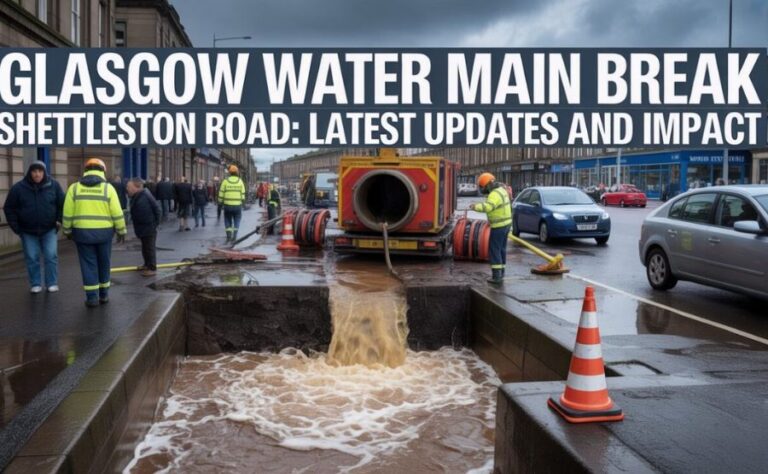 Glasgow Water Main Break Shettleston Road: What Happened, Why It Happened, and What It Means for Glasgow