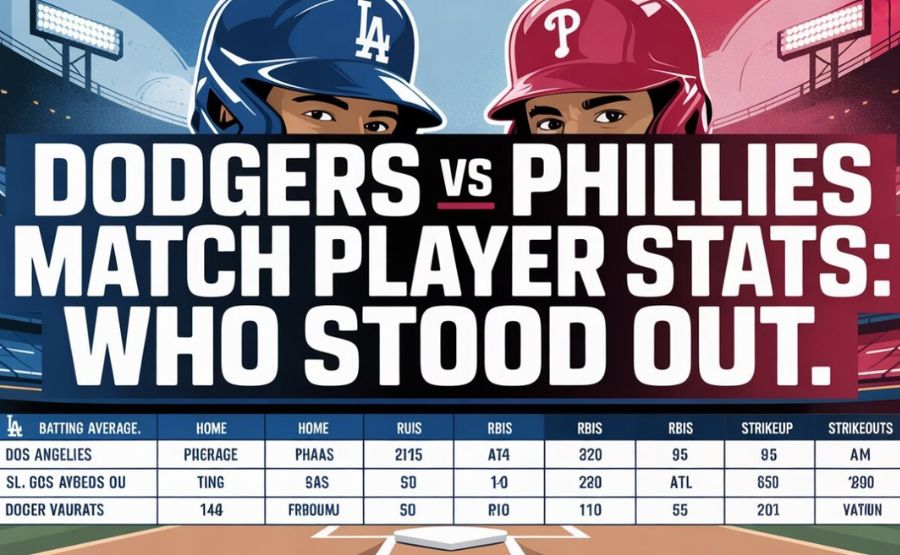 Dodgers vs Phillies Match Player Stats: What the Player Stats Really Told Us