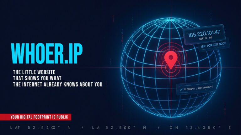 Whoer IP: The Little Website That Shows You What the Internet Already Knows About You