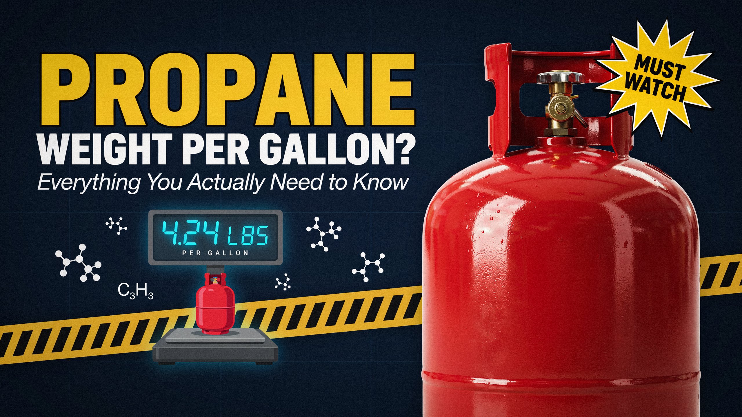 Propane Weight Per Gallon? Everything You Actually Need to Know